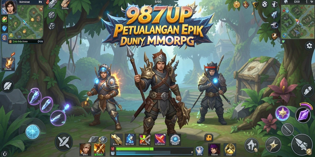Gameplay epik di 987UP dengan grafis yang memukau.