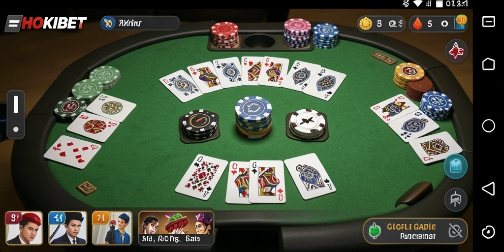 Tampilan gameplay HOKIBET yang menarik dan seru.
