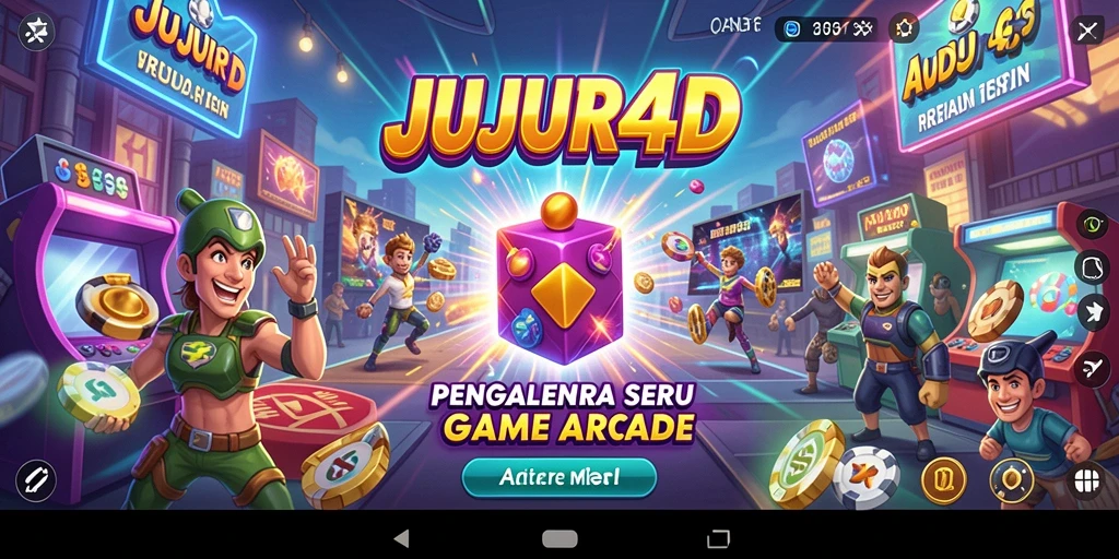 Screenshot gameplay JUJUR4D menampilkan aksi seru dan menantang.