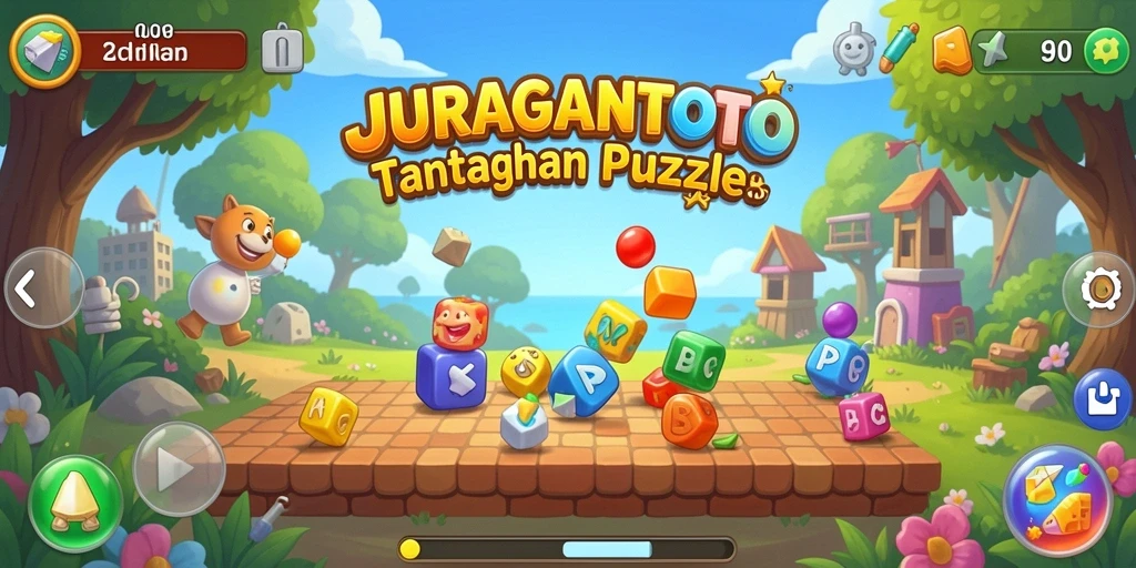 Tampilan gameplay seru dan menantang di JURAGANTOTO.
