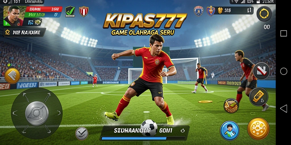 Tampilan menarik dari gameplay KIPAS777 yang penuh tantangan olahraga.