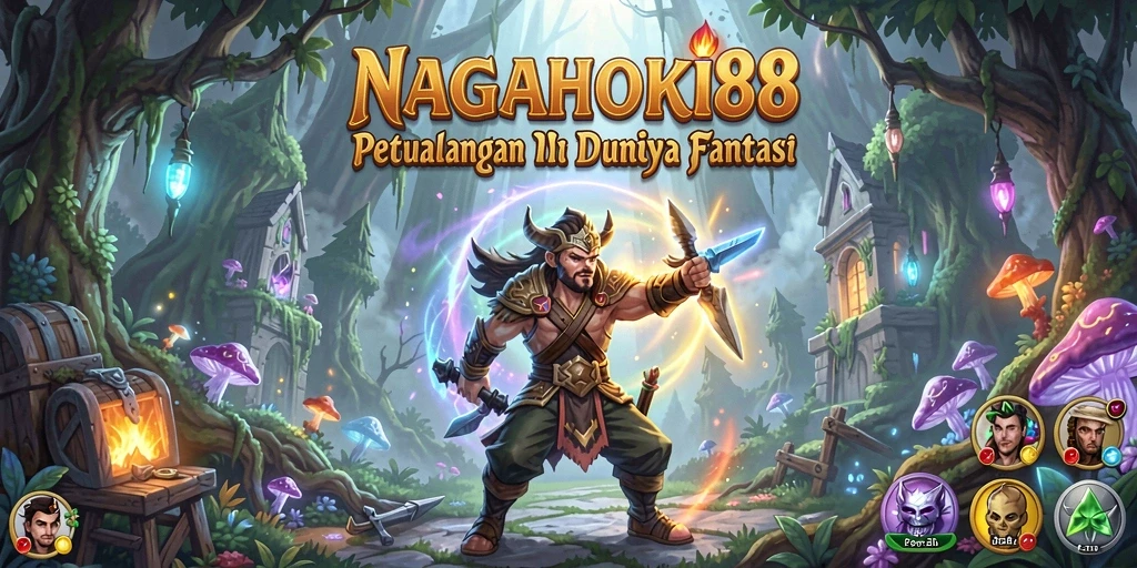 Tampilan screenshot utama NAGAHOKI88 yang menampilkan aksi seru di dunia petualangan.