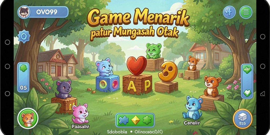 Tampilan gameplay menarik dari OVO99 yang penuh tantangan.