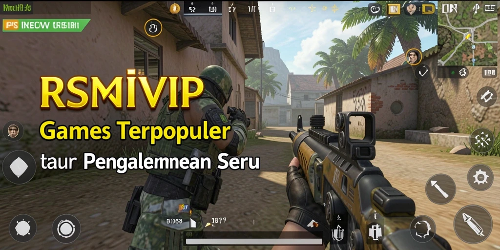 Tampilan gameplay seru dari RSNVIP dengan aksi yang mendebarkan.