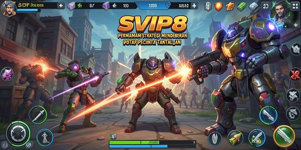 Tampilan gameplay menawan dari SVIP8 yang memicu adrenalin.