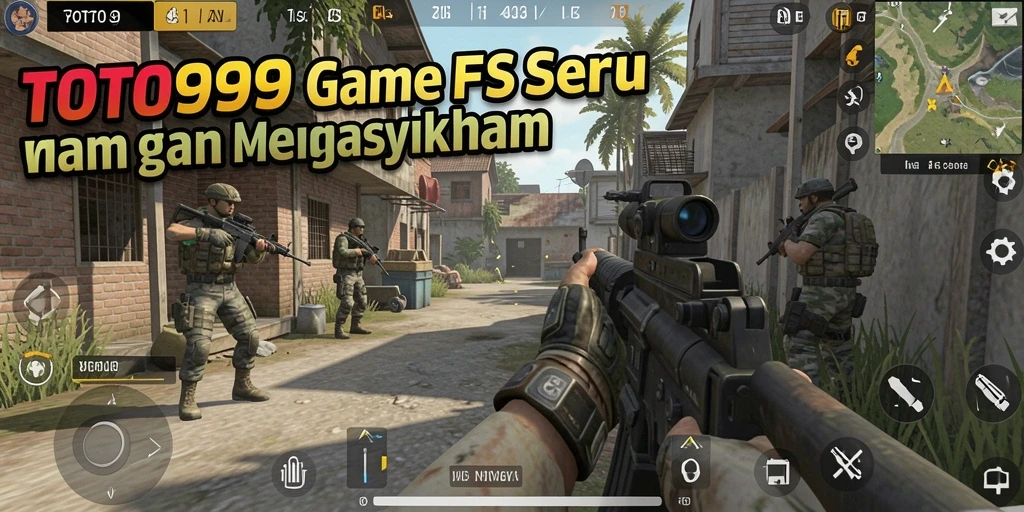 Screenshot gameplay TOTO99 yang menunjukkan aksi tembak-menembak mendebarkan.